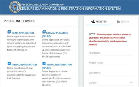 prc license verifier|PRC LERIS account login, registration, verification, .